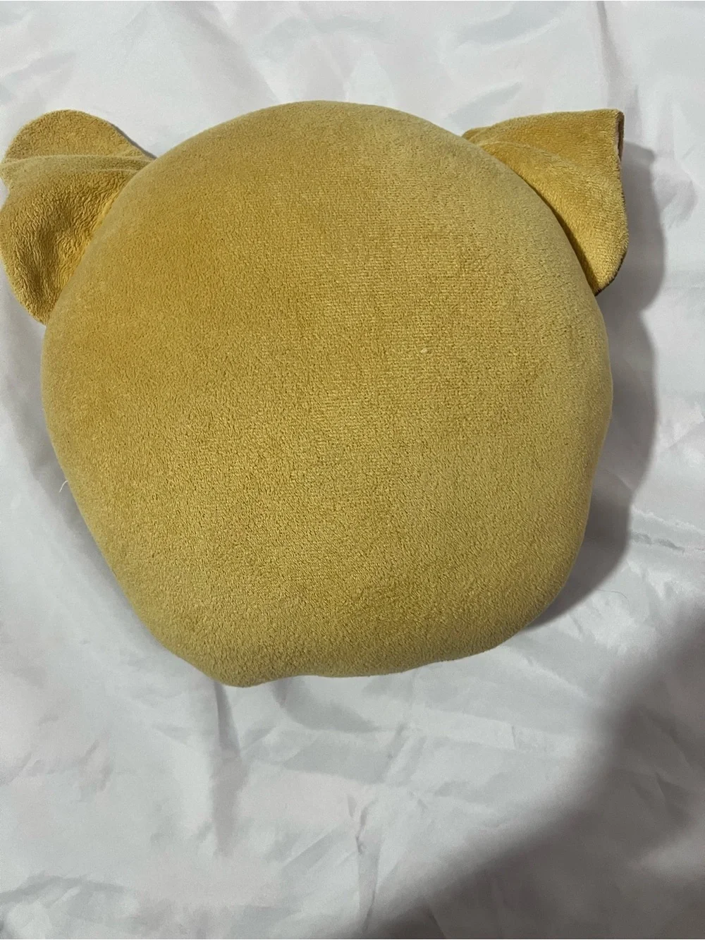 Realistic Pug Face Dog Pillow - Tan and Black Plush Pet Cushion